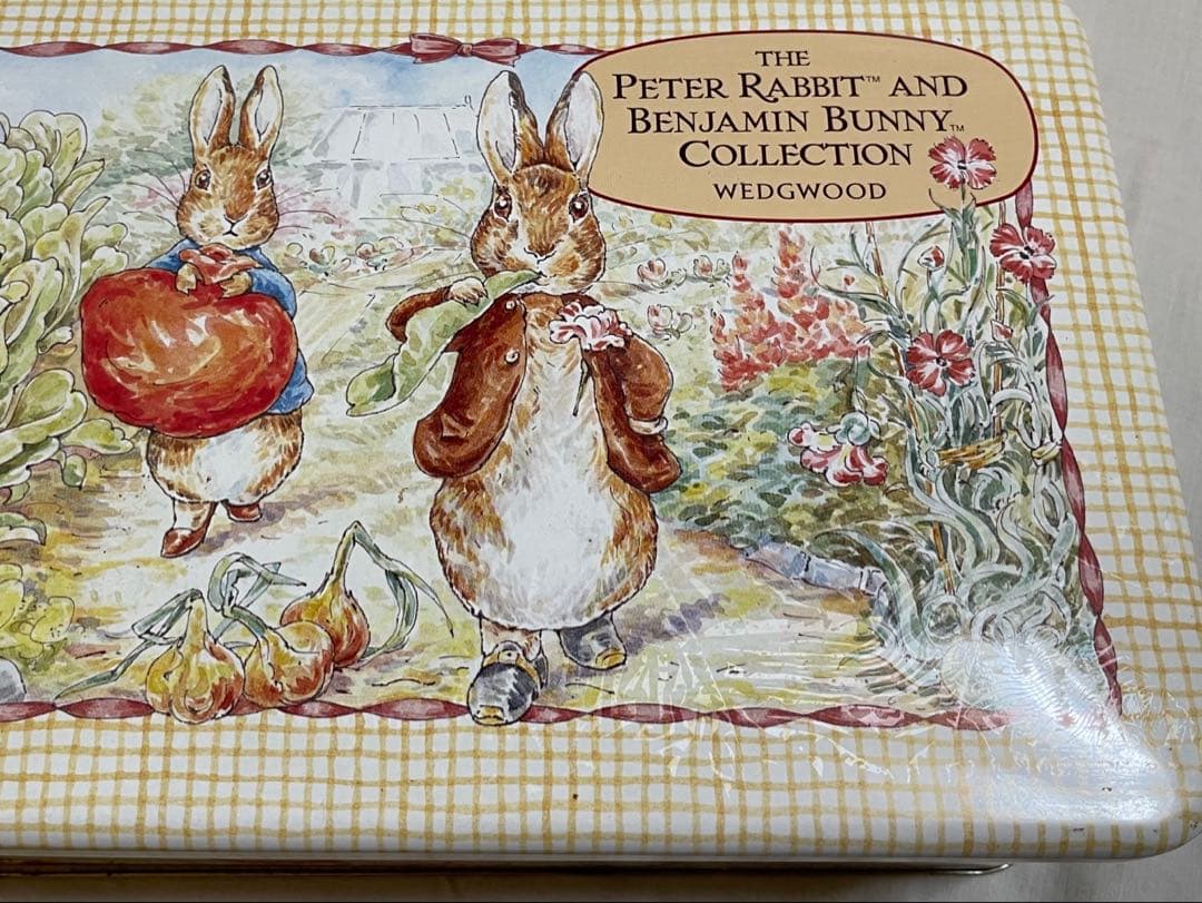 【訳あり未使用品】ウェッジウッド　ベンジャミンバーニー　ピーターラビット　4点
