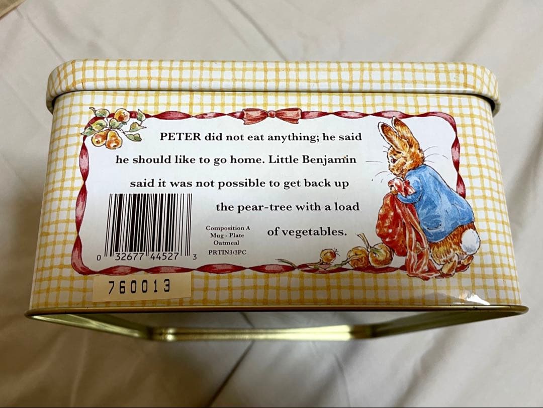 【訳あり未使用品】ウェッジウッド　ベンジャミンバーニー　ピーターラビット　4点