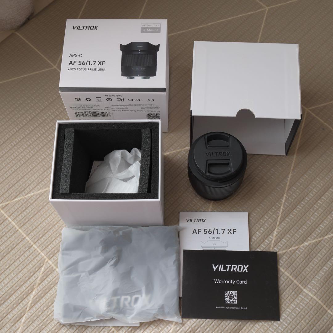 【美品】VILTROX 56mm F1.7 XマウントFUJIFILM