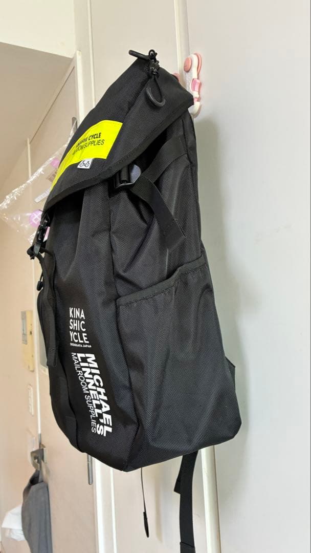 限定木梨サイクル × マイケルリンネル コラボ バックパック リュック 黒