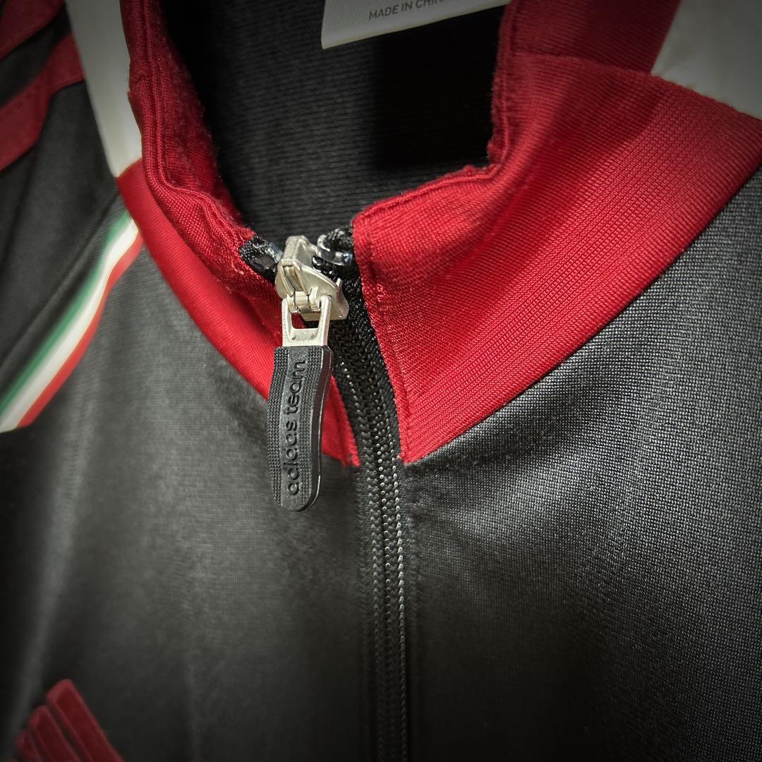 あ*様 セットアップ adidas トラックジャケット ACミラン 赤×黒×白