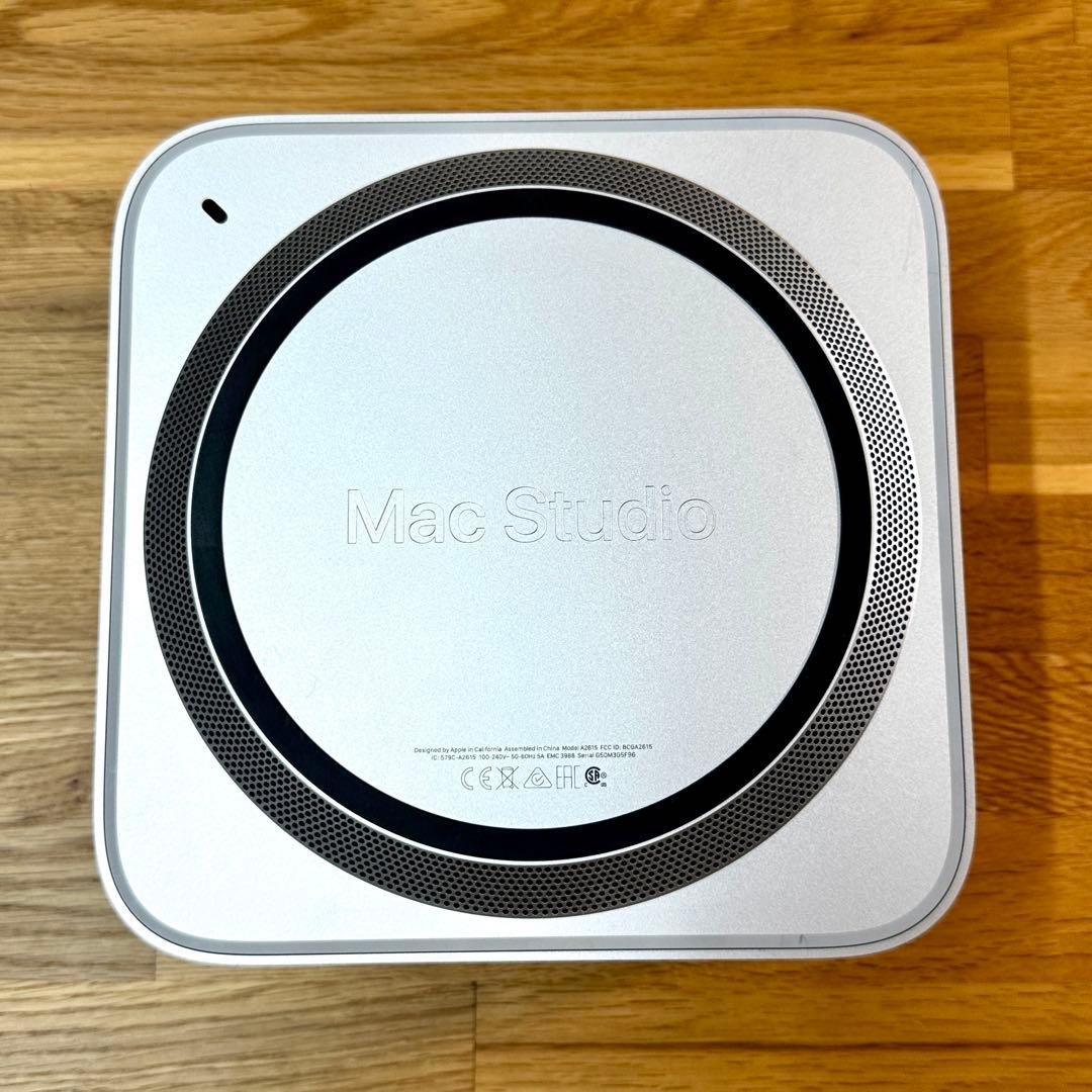 Macデスクトップ Mac Studio M1 Max/10CPU/24GPU/32GB/512GB