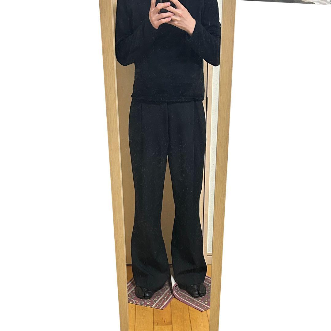 Sublations wool flare slacks フレアスラックス