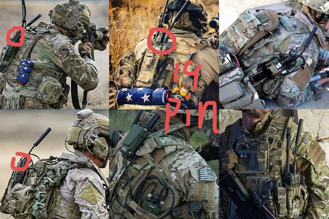 TAC-SKY AN/PRC-163 ダミーラジオケース セット