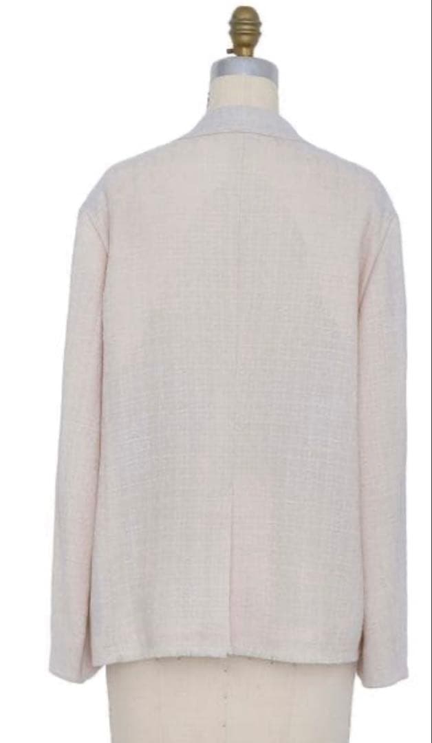 【新品未使用】DRAWER ツイードフリンジテーラードジャケット