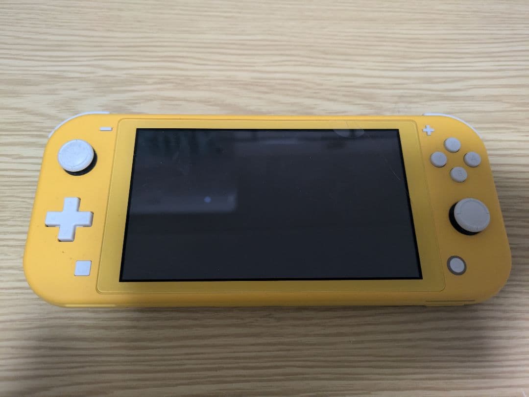 【画面割れあり】Nintendo Switch Lite イエロー 本体