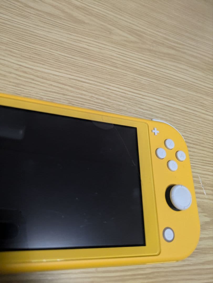 【画面割れあり】Nintendo Switch Lite イエロー 本体