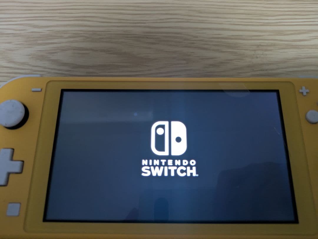【画面割れあり】Nintendo Switch Lite イエロー 本体