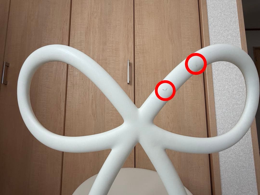 週末限定セール‼️Francfranc リボンチェア ホワイト