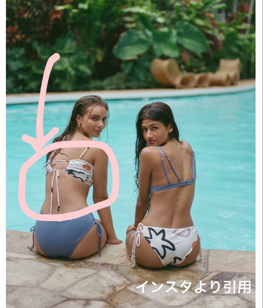 【しゅー】【新品 未使用】ALEXIA STAM ビキニ トップスのみ