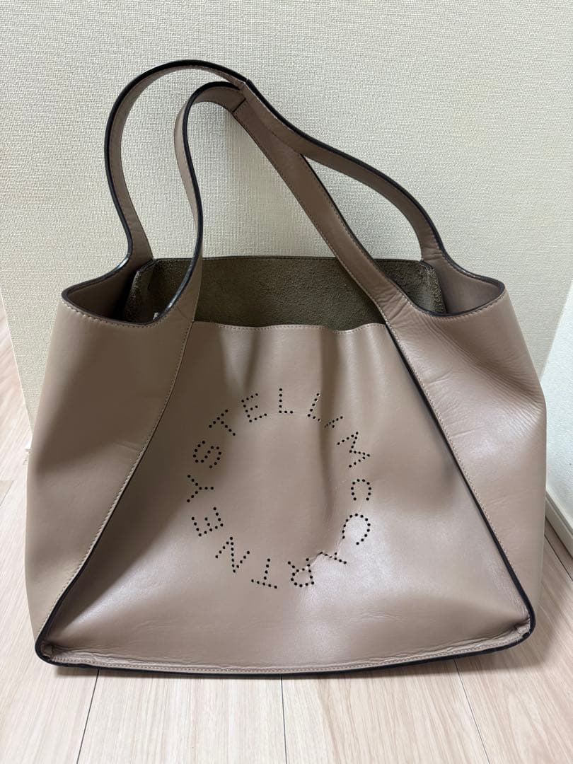 訳あり⭐︎STELLA McCARTNEY⭐︎ベージュ トートバッグ
