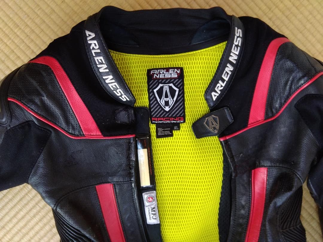 ARLEN NESS アレンネス レーシングスーツ サイズXLブラック/レッド