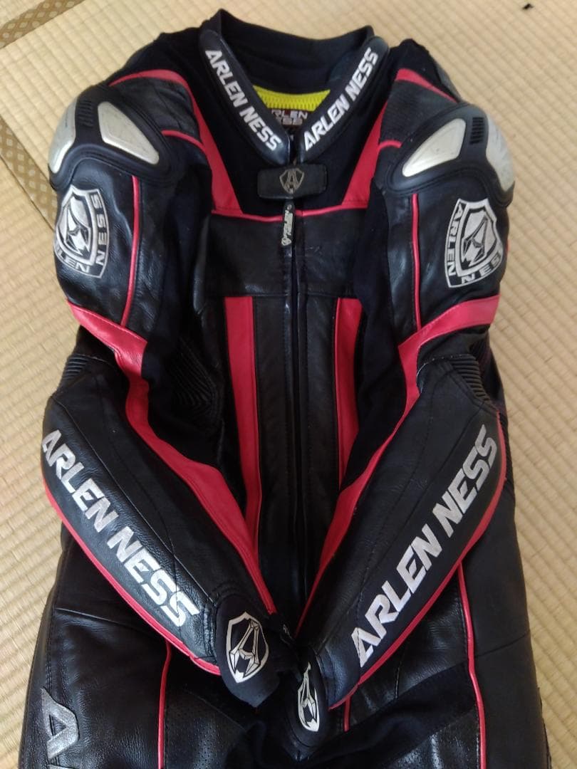 ARLEN NESS アレンネス レーシングスーツ サイズXLブラック/レッド