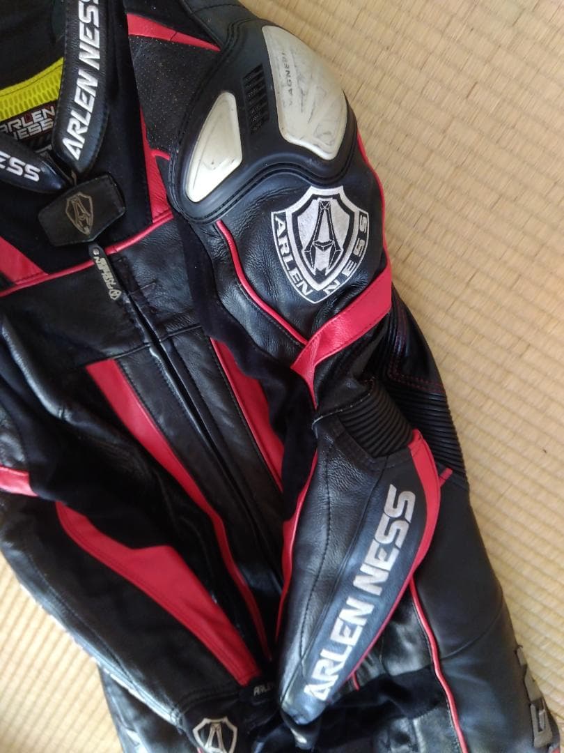 ARLEN NESS アレンネス レーシングスーツ サイズXLブラック/レッド