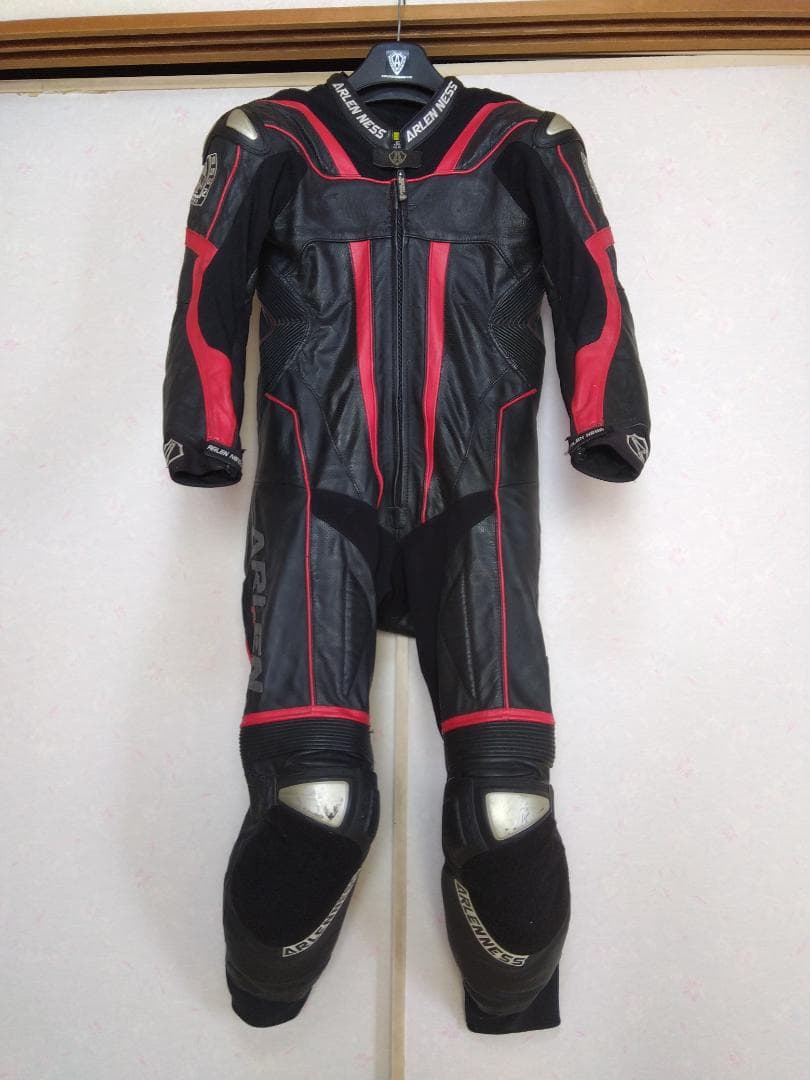 ARLEN NESS アレンネス レーシングスーツ サイズXLブラック/レッド