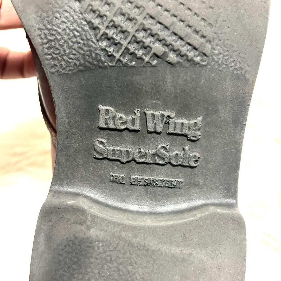 レッドウィング モックトゥ 9D 27cm ワークブーツ ヴィンテージ 赤茶