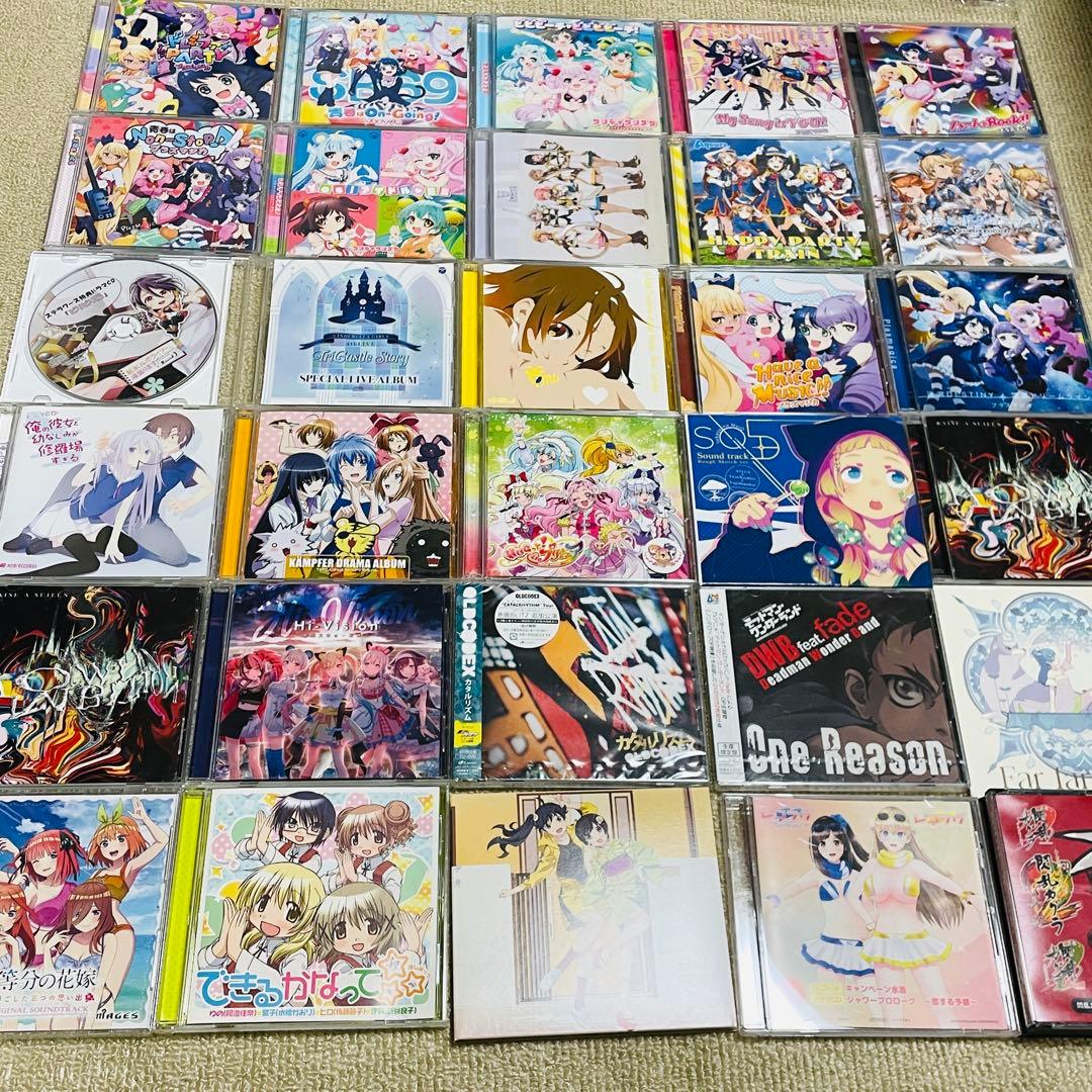 男性向けアニメCD雑貨　140枚まとめ売り　大量