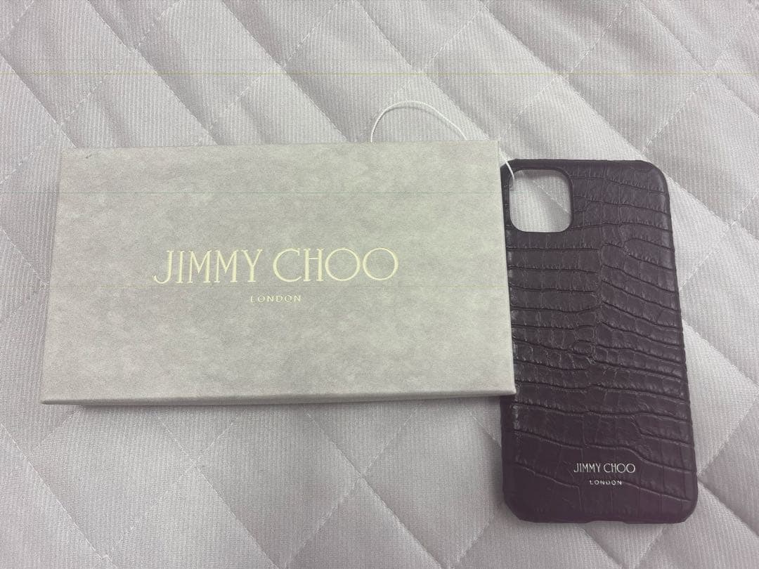 【匿名配送】JIMMYCHOO クロコダイル　iPhone11pro max