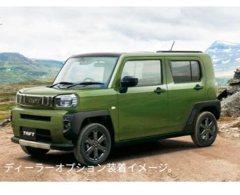 【美品】【送料無料】ダイハツ タフト　純正 15インチアルミホイール