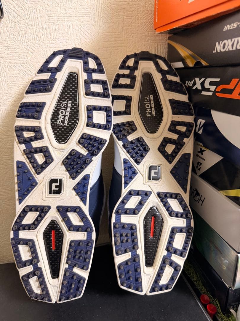 フットジョイ PRO SL カーボン 27.5cm ゴルフシューズ 数回使用