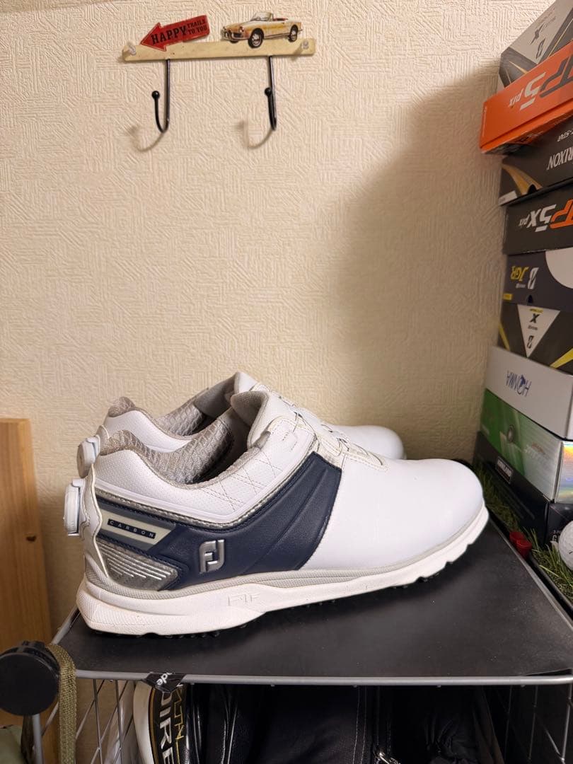 フットジョイ PRO SL カーボン 27.5cm ゴルフシューズ 数回使用