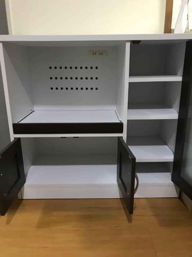 キッチン棚 食器棚 戸棚 レンジ台 収納 新生活