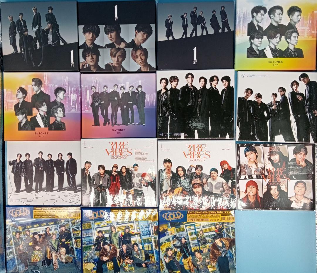 最終価格　特典あり　SixTONES　CD　全アルバム　全シングル　　ストーンズ