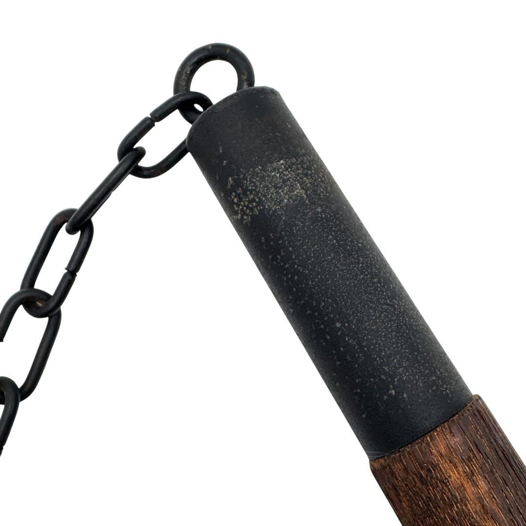 モーニングスター フレイル 鉄製 古美術工芸品 模造刀観賞用 武具