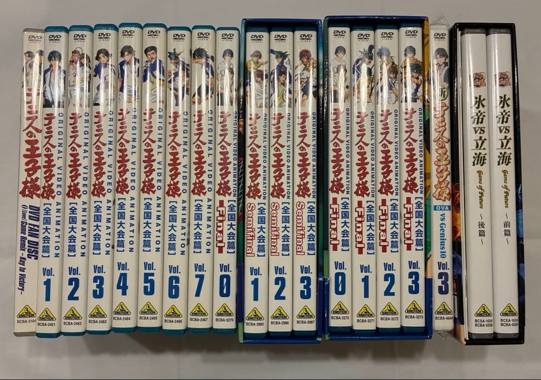 テニスの王子様 DVD まとめ売り