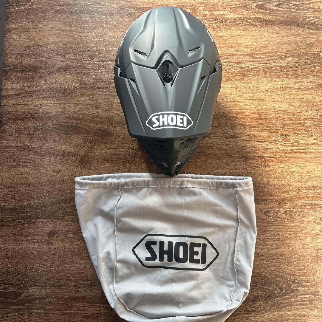 VFX-WR SHOEI オフロードヘルメット　マットブラック　Ｍサイズ