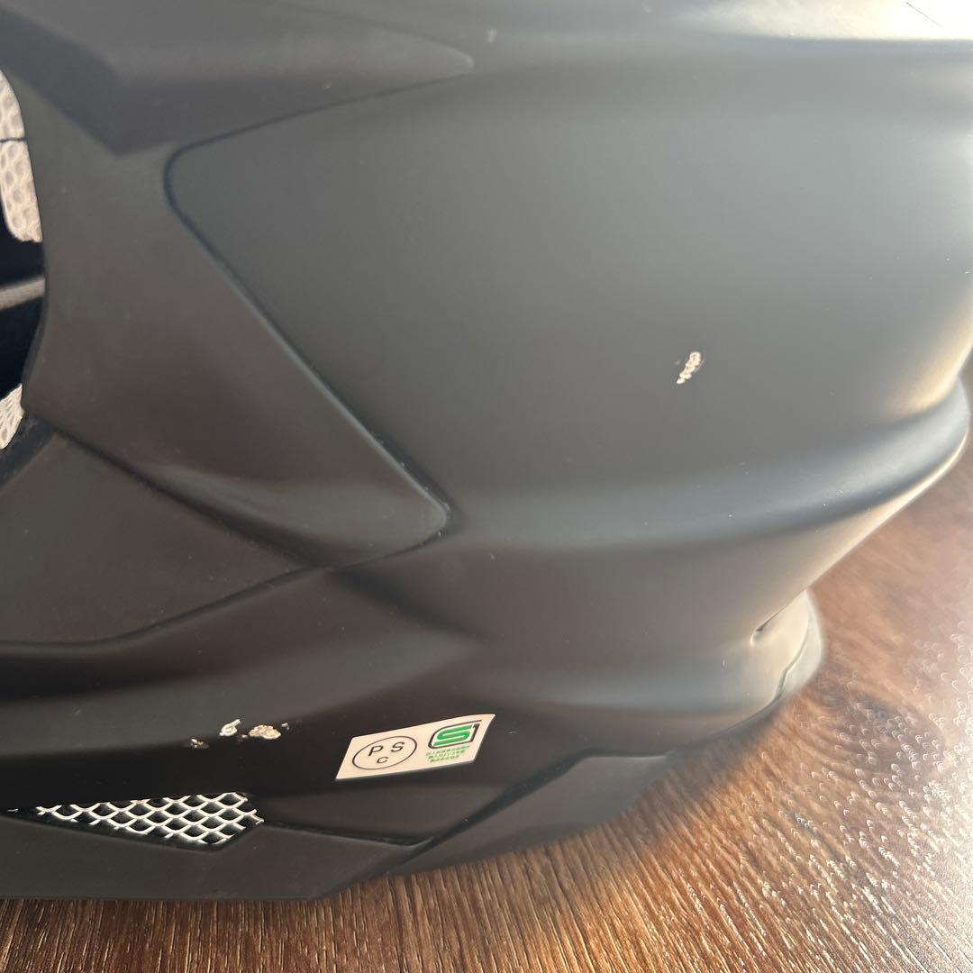 VFX-WR SHOEI オフロードヘルメット　マットブラック　Ｍサイズ