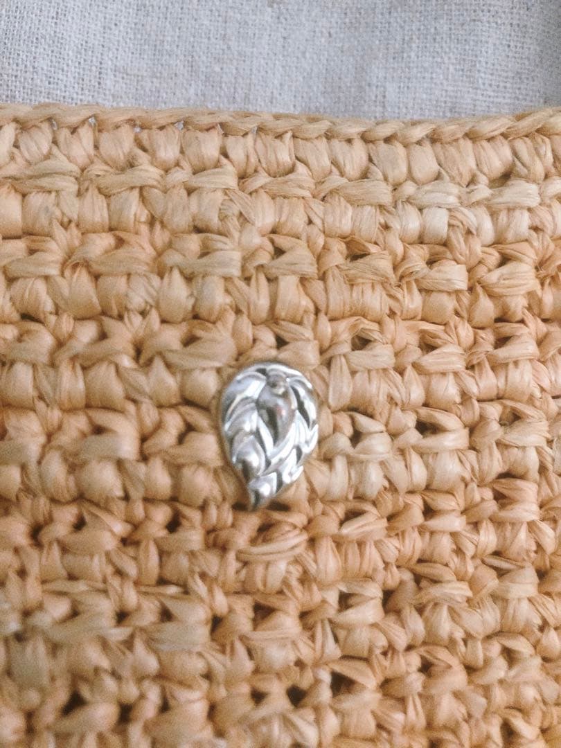 ヘレンカミンスキー ラフィアバッグ かごバッグ ハンドバッグ トートバッグ 袋付