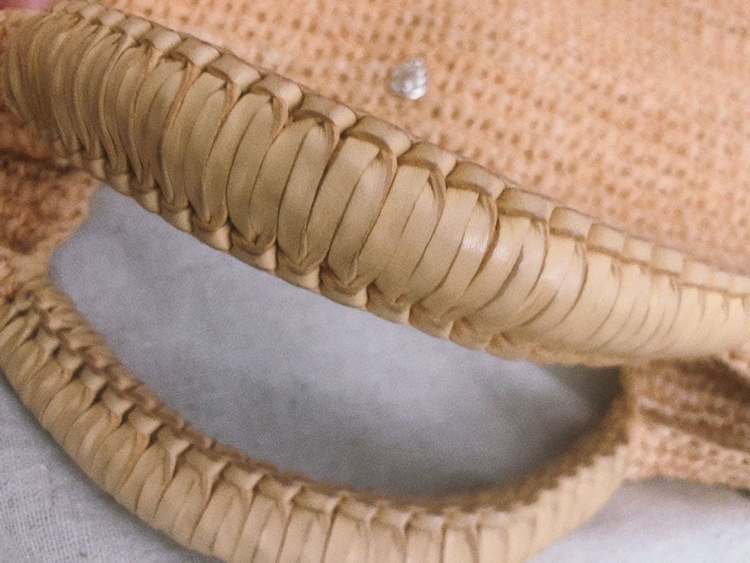 ヘレンカミンスキー ラフィアバッグ かごバッグ ハンドバッグ トートバッグ 袋付