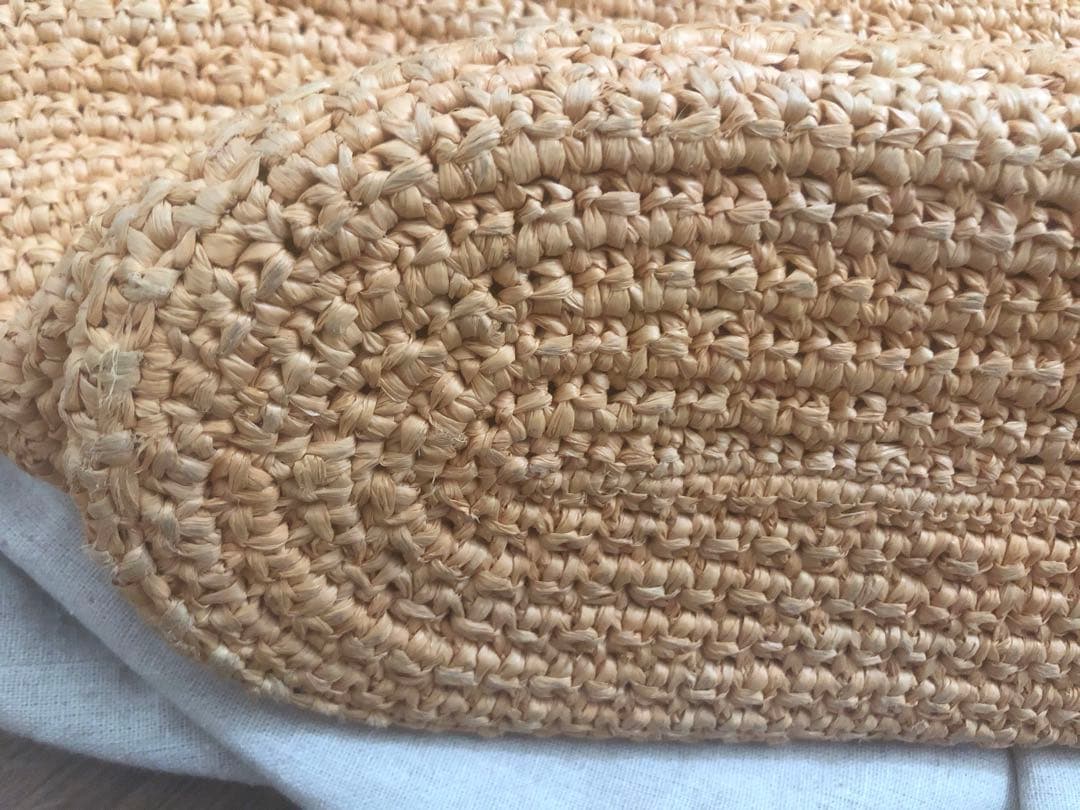 ヘレンカミンスキー ラフィアバッグ かごバッグ ハンドバッグ トートバッグ 袋付