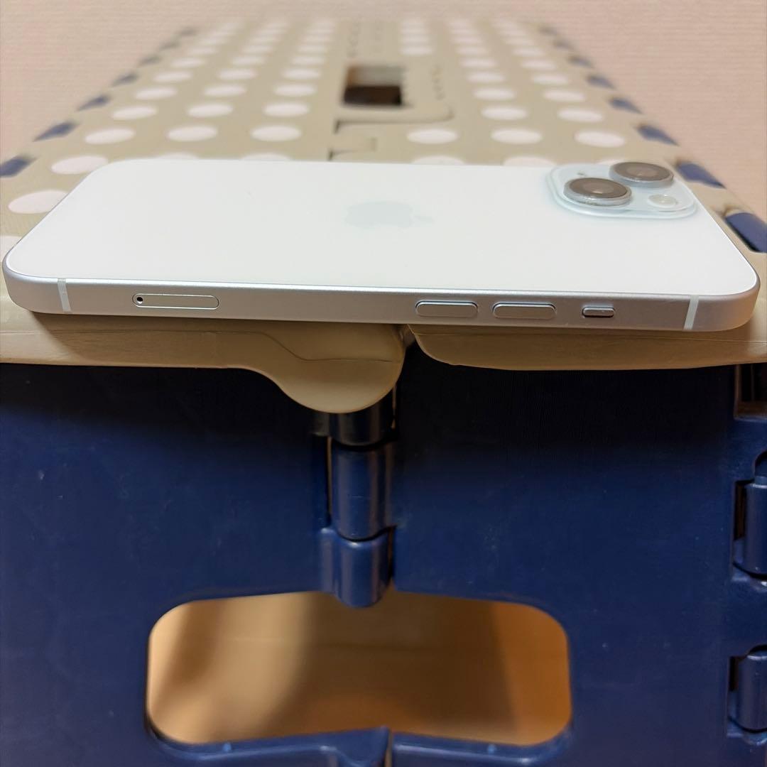 『美品』アイフォンApple iPhone 15 ブルー128GB