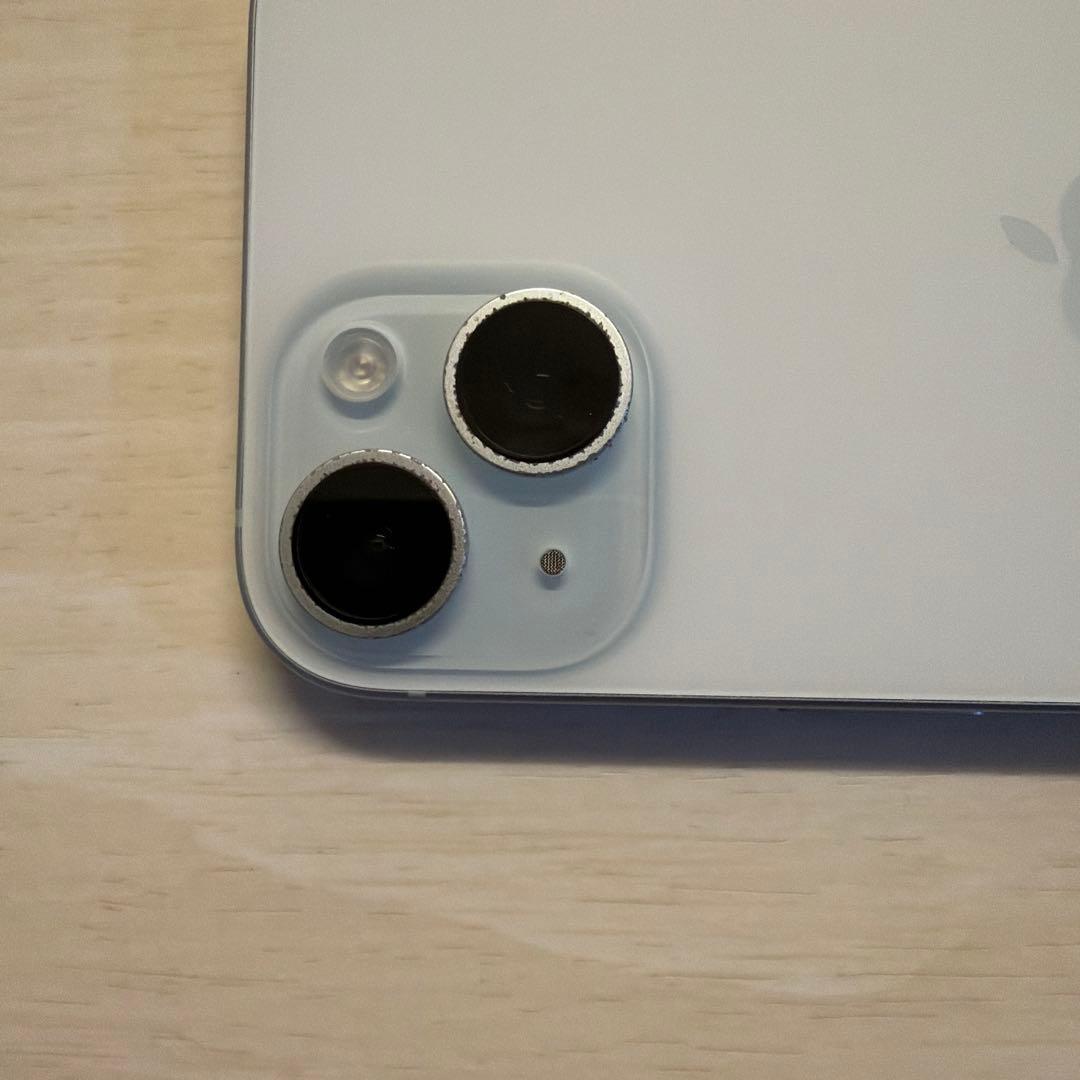 『美品』アイフォンApple iPhone 15 ブルー128GB