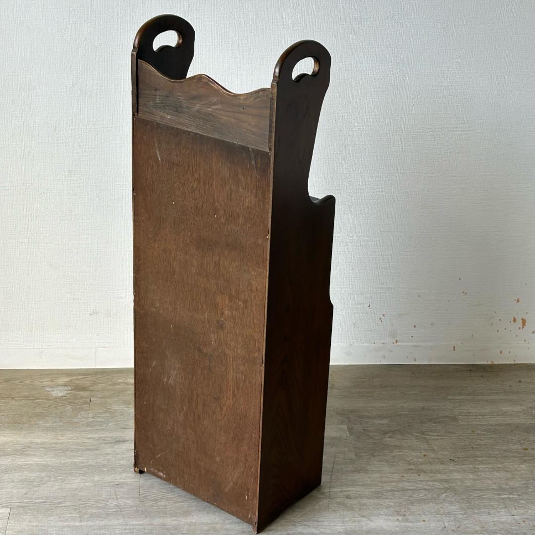 アンティーク 家具 マガジンラック 1950年頃 イギリス 英国 451A