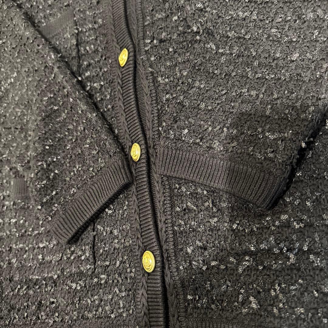 レリューム TWEEDYニットジャケット