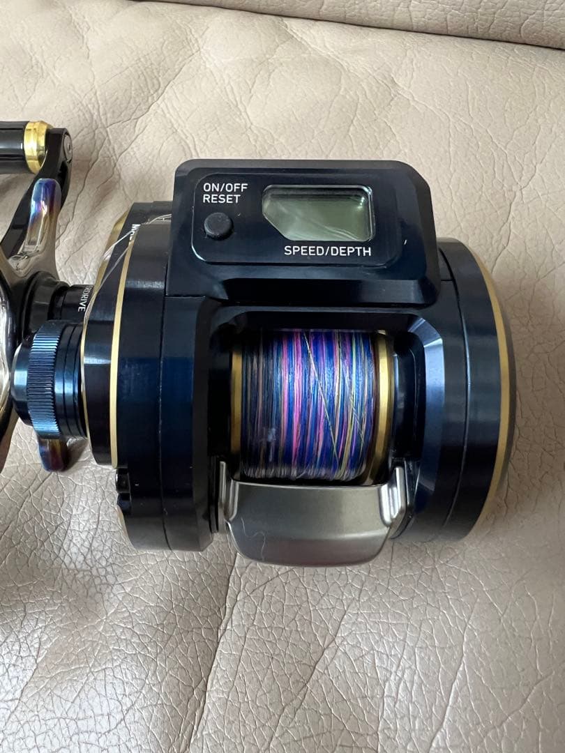 DAIWA 21SALTIGA IC100 L LIVREハンドル.ドラグセット