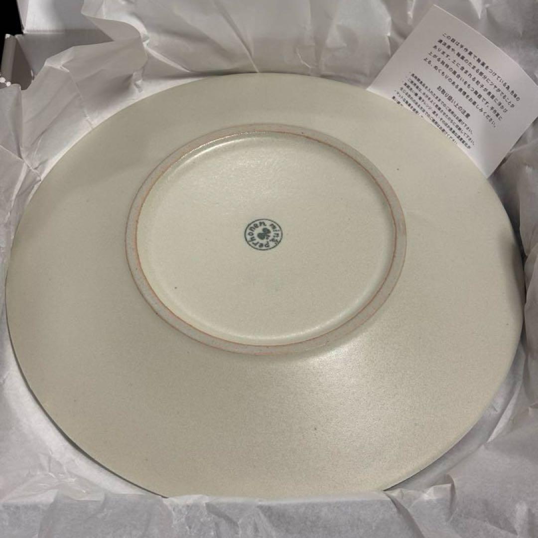 ◆ミナペルホネン tambourine プレート L・深皿セット White