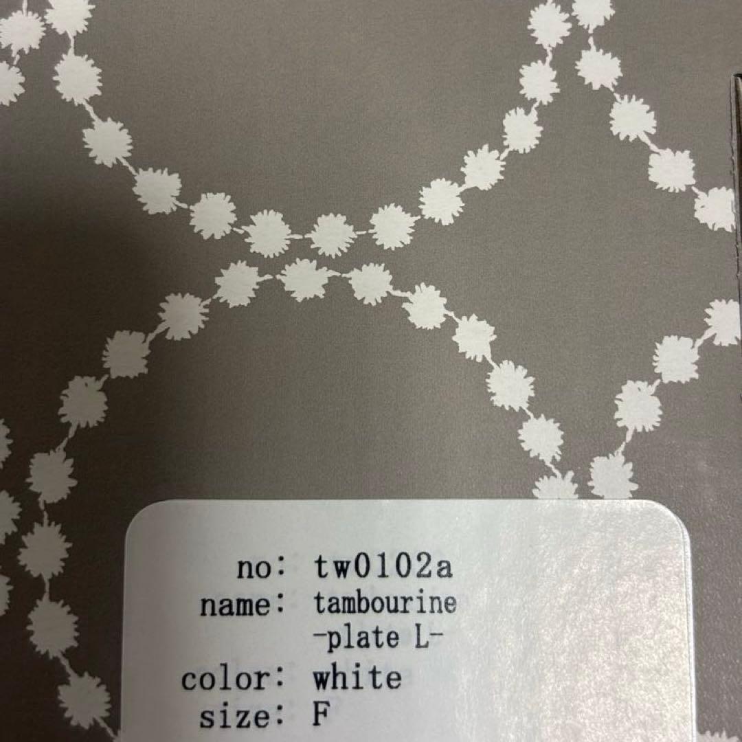 ◆ミナペルホネン tambourine プレート L・深皿セット White