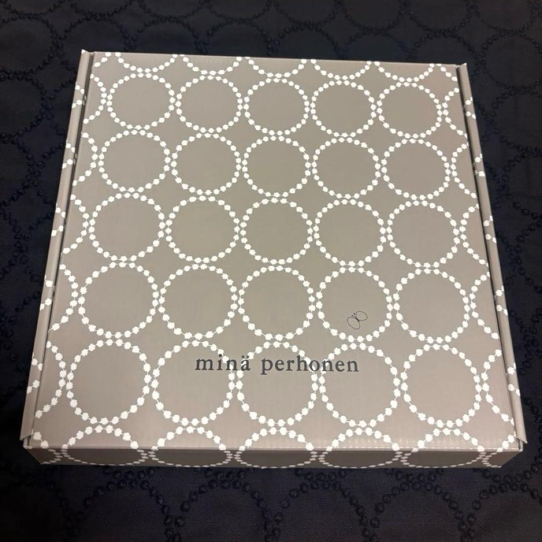 ◆ミナペルホネン tambourine プレート L・深皿セット White