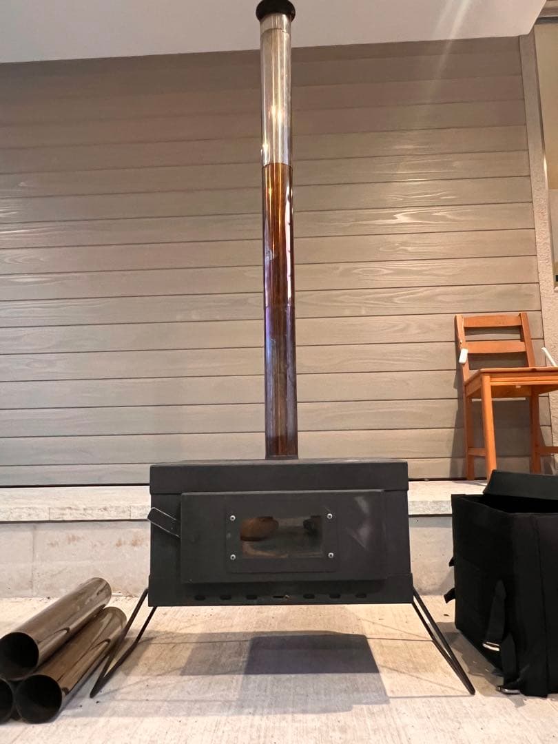 【希少】テンマク　アイアンストーブちび　フルオプションセット【廃盤】