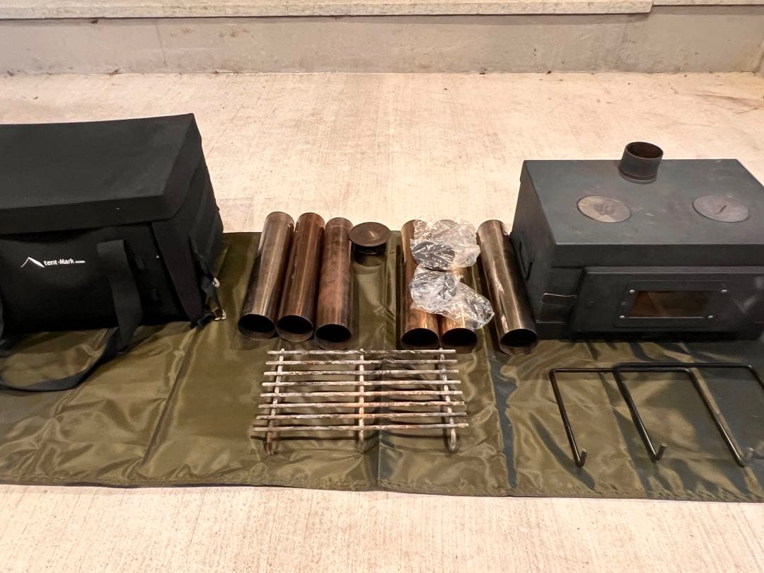 【希少】テンマク　アイアンストーブちび　フルオプションセット【廃盤】