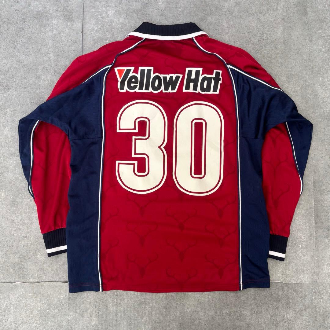 鹿島アントラーズ　長袖　ユニフォーム　サッカー　古着　シャツ　ジャケット