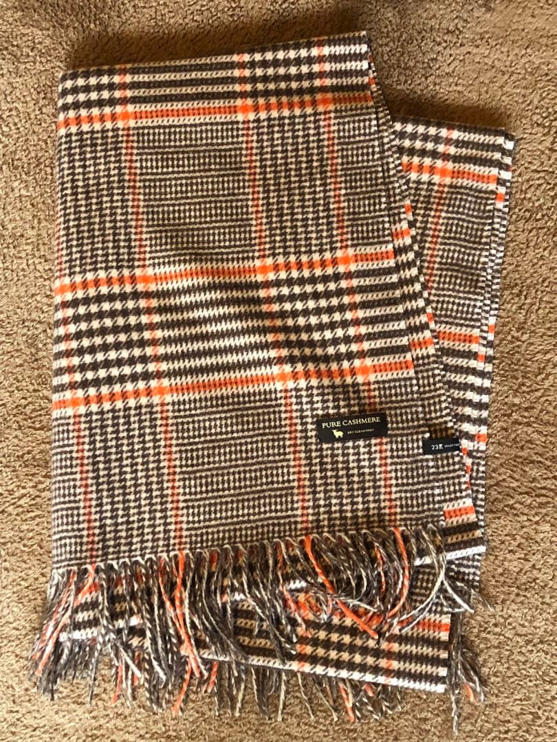 23区　カシミヤ大判ストール