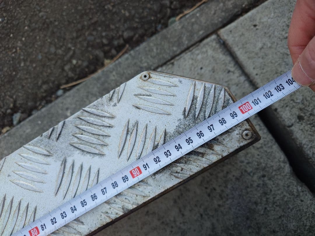 ウロコリアバンパー　リアバンパー　デコトラ　当時物　2トン　4トン　中型　ウロコ