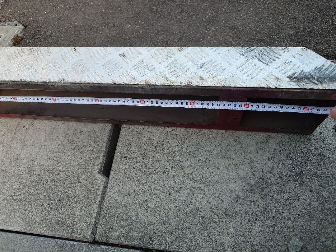 ウロコリアバンパー　リアバンパー　デコトラ　当時物　2トン　4トン　中型　ウロコ