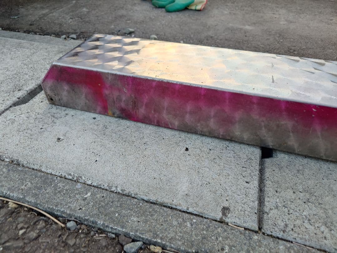 ウロコリアバンパー　リアバンパー　デコトラ　当時物　2トン　4トン　中型　ウロコ