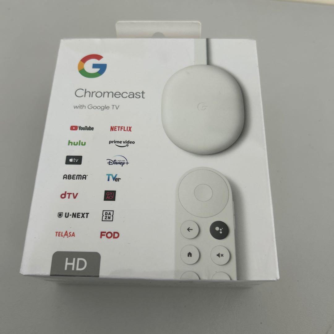 新品未開封Google Chromecast with Google TV HD